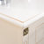 圣肯尼家具 简约美式卧室白色实木床头柜 桌子斗柜 床头储物柜 白色储物柜(仿古白 床头柜（小件不单卖）)第4张高清大图