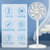 先锋（Singfun）DLD-D15Pro 电风扇落地扇遥控定时家用节能风扇9叶电扇(落地扇)第3张高清大图