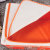 欧凡  双视窗双门牛津布U型太阳花收纳箱（66L）单个装 橙色  WD-6478第2张高清大图
