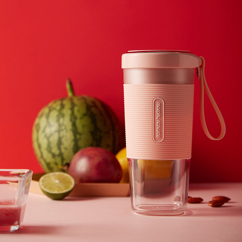 摩飞便携榨汁杯mr9600雅粉色