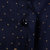 2018新春秋季韩版修身男士衬衫男长袖衬衣碎点休闲商务男装Q1209(蓝色 XL)第4张高清大图