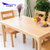 天米 TIMI 日式白橡实木餐桌椅 1.2米1.4米餐厅饭桌组合(原木色 1.2米餐桌)第3张高清大图