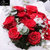 【鲜花猫】玫瑰花花束礼盒礼品鲜花520情人节母亲节礼物(11朵红玫尤加利花束 鲜花礼盒)第3张高清大图