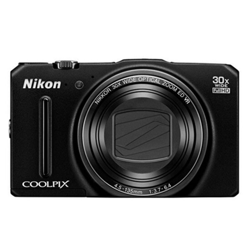 尼康(nikon) coolpix s9700s 30倍长焦内置wifi高清s9700(黑色 套餐六