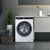 西门子（SIEMENS） XQG90-WM14U6600W 变频 LED显示 洗衣液智能添加 滚筒洗衣机(白色 9公斤)第4张高清大图