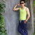 华杰龙HUAJIELONG夏季男士圆领棉背心 男士修身棉纯色男背心夏季(草绿色)第2张高清大图