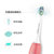 飞利浦（PHILIPS)HX6225粉色 情侣电动牙刷成人充电式智能型声波震动牙刷 清新绿HX6215(甜美粉HX6225)第5张高清大图