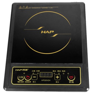 韩派（Hanpa） 按键式电磁炉 HP20V24黑色 3级能效 旋动火力 真正做好菜的电磁炉