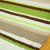 富居009sgbz手工编织脚垫门垫飘窗阳台地毯防滑地垫 0.8米乘1.2米(绿色条纹)第4张高清大图