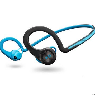缤特力 BackBeat Fit 运动蓝牙耳机 双耳无线立体声迷你跑步头戴式降噪防水音乐可听歌 苹果华为小米手机通用型(电光蓝)