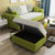 古宜 沙发床可折叠小户型现代多功能2.2米储物三人实木布艺可拆洗(2.2米三人位)第5张高清大图