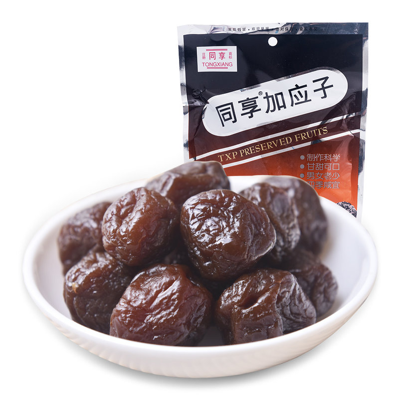 国美自营同享休闲零食蜜饯果干加应子125g
