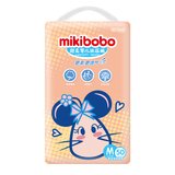 mikibobo婴儿超薄纸尿裤透气干爽柔软宝宝尿不湿不起坨(M)