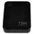 铁德能（TDN）T-104B移动电源充电宝（黑镜面黑边框）（10400mAh）第5张高清大图