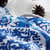 茉菲家纺民族风欧美北欧风纯棉被套床单床笠枕袋全棉四件套1.2m1.5m1.8米床单人双人床上用品套件(蓝色 床笠款套件)第5张高清大图
