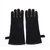 手套黑色牛皮劳保作业手套园艺防护长款手套户外烧烤手套电焊手套(黑色（40*14.5cm） 默认版本)第3张高清大图