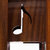 汉时(Hense）时尚简约实木装饰落地钟现代客厅石英座钟HG2103(乌金木石英机芯)第7张高清大图