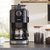 飞利浦（Philips） 咖啡机 家用磨豆机全自动磨粉机双豆槽带预约功能咖啡壶流光银HD7762/00(黑色 热销)第4张高清大图