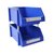 苏识 XK010 货架斜口分类零件盒 380*245*150mm ( 颜色：蓝色) 组合式物料收纳盒10个装(2 默认)第3张高清大图