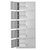 永岩钢木 五节钢制文件柜 资料柜 档案柜 YY-0043(灰白色 默认)第4张高清大图