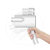 德尔玛 高温消毒 杀菌 蒸汽挂烫机 便携手持式熨烫机 HS011第4张高清大图