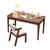 虎源萨尚实木书桌写字台简约办公桌电脑桌桌椅组合HY-15283(默认)第5张高清大图
