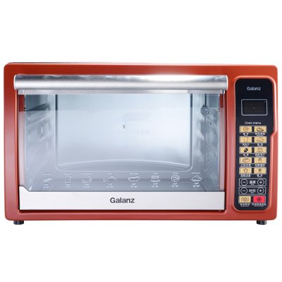 格兰仕（Galanz）电烤箱 K2 30L 电脑版多功能烘焙 智能菜单 不沾油内胆 朱砂金