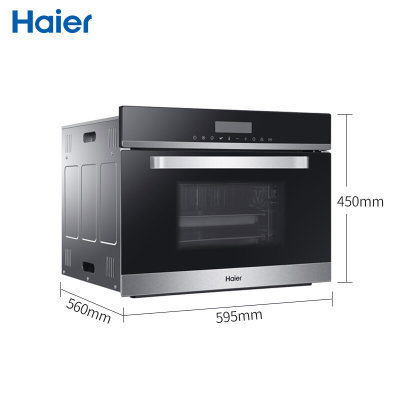 海尔（Haier）嵌入式蒸箱烤箱二合一家用 电蒸箱蒸汽炉一体机
