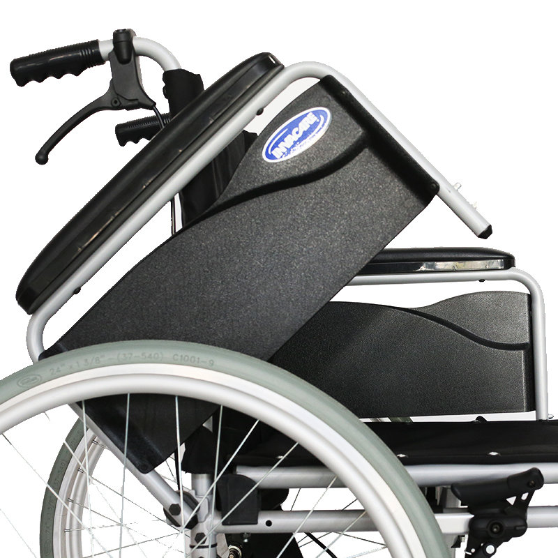 英维康爱心轮椅action 加重加宽实心轮胎 进口品质(护理型 坐宽45.