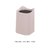美佳多 桌面垃圾桶家用桌面迷你翻盖垃圾桶创意小纸篓办公室收纳桶(粉色)第5张高清大图