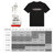 NEW BOLUNE/新百伦短袖T恤男款2021春季新款运动时尚系列运动服(黑色 M)第4张高清大图