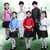 儿童五四青年装民国学生装国学服诗歌朗诵服摄影服合唱演出服套装(黑色)第4张高清大图