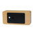 多姆（DOM）闹钟 智能电子声控钟 时尚创意木头客厅床头座钟 USB充电(竹木色)第4张高清大图