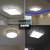 东联LED花朵吸顶灯客厅灯具长方形卧室书房餐厅现代简约灯饰x75(智能30W大圆白色)第5张高清大图