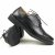 3516皇家男款休闲时尚三节头牛皮单鞋H09-291D(黑色 38)第3张高清大图