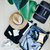 SESONE折叠旅行包防水耐磨可穿行李箱(蓝色)第5张高清大图