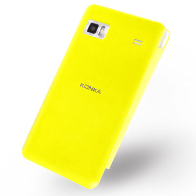 康佳（KONKA）W990手机（白色+亮银色）