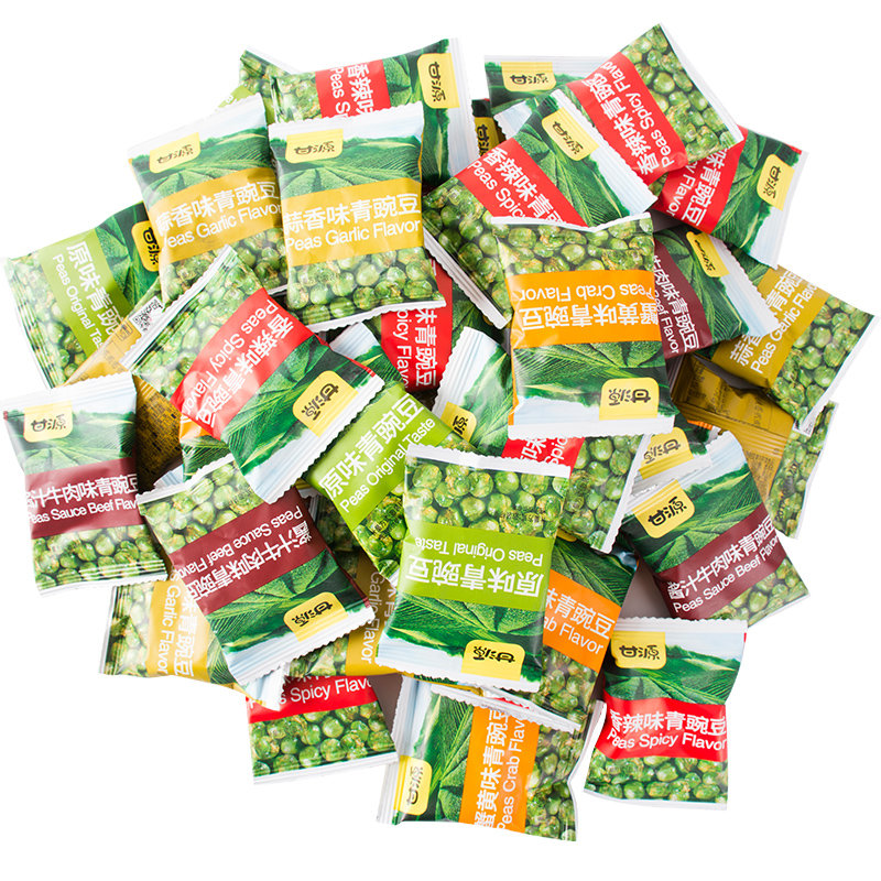 甘源散装1kg混合青豌豆瓜子仁蚕豆蟹黄味蒜香味牛肉味等多口味选择