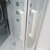 康利达移门式弧扇型整体淋浴房 一体式整体卫浴 可加蒸汽 1701(100*100)第5张高清大图