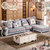 拉斐曼尼 FS028 欧式布艺沙发 欧式简约小户型沙发客厅 实木沙发组合(B款 1+3+左妃)第2张高清大图