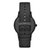 阿玛尼（ Emporio Armani）手表 乌金钢制表带商务时尚休闲石英男士腕表AR11276(黑色 皮带)第5张高清大图