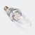 汉斯威诺 LED灯泡节能灯泡拉尾蜡烛小螺口E14尖泡ledHS407001(3W暖光)第3张高清大图