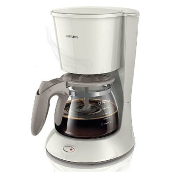飞利浦（PHILIPS）全自动美式咖啡机HD7431 HD7435 家用滴漏式 煮咖啡机 防滴漏咖啡(白色 热销)