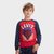 Levis李维斯男美式复古运动系列长袖T恤81621LS595-023(7码（130） 红蓝拼接)第2张高清大图