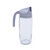 密封玻璃油瓶厨房家用加厚防漏油壶E787自动翻盖带把手调料瓶(小号灰色)第5张高清大图