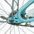 阿米尼自行车20寸淑女自行车休闲复古车轻便通勤公主车女士单车EKB1001(珍珠淡蓝/白板罩)第5张高清大图