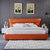 A家家具 皮床现代双人床卧室简约1.5米1.8米主卧床婚床A6101F(如图色 1.8米架子床+床垫+床头柜*2)第3张高清大图