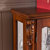 洛美蒂 美式实木双门酒柜 欧式自由组合雕刻电视边柜 双门酒柜第3张高清大图