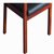 巢湖新雅 XY-A033 耳朵椅扶手会议椅 木质办公椅(红棕色 橡木)第4张高清大图