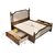 亚格林 美式 床 软皮靠背1.8米双人婚床卧室皮床高箱储物家具(床)第5张高清大图